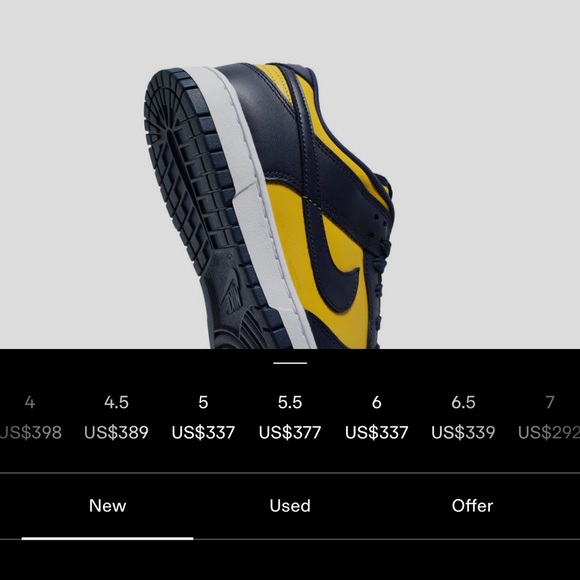 Dunk Low Michigan 2021 - Picture 10 of 11